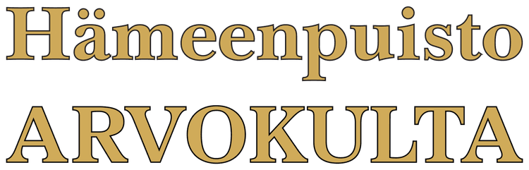 Hämeenpuisto Arvokulta -logo